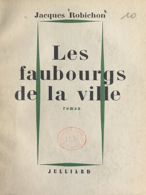 cover image of Les faubourgs de la ville